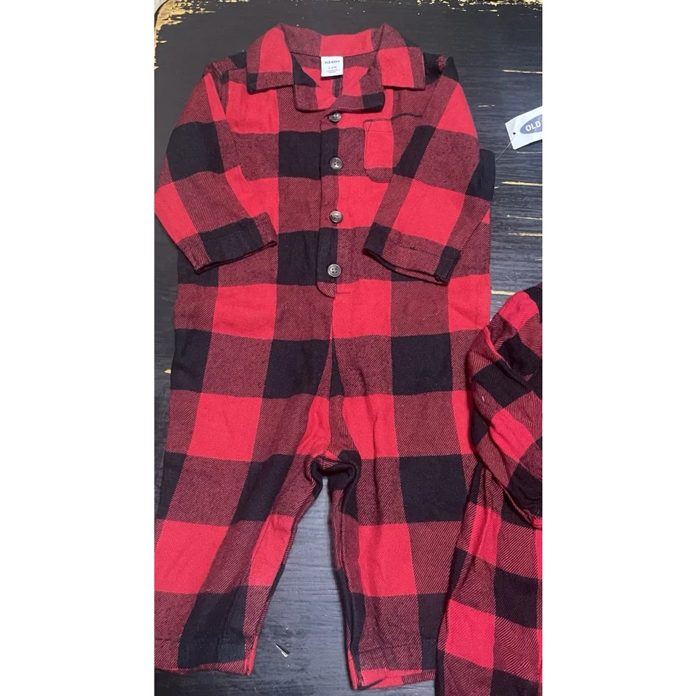 3-6 Months Boy/girl Twin matching plaid gingham Outfits